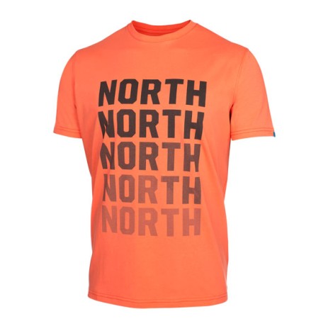 North Kite Tee SS Fade Orange