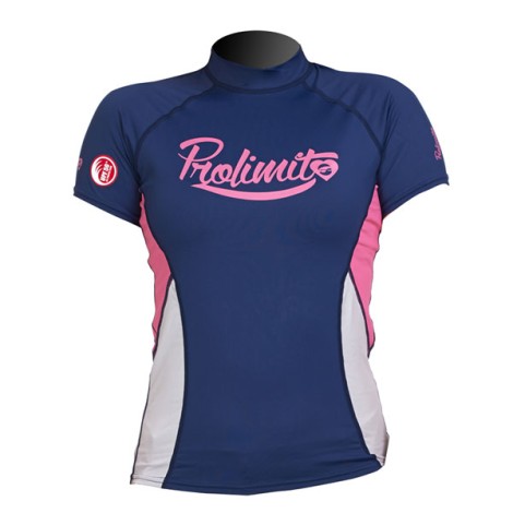 Pro Limit Rashguard Pure Girl S/S Blau