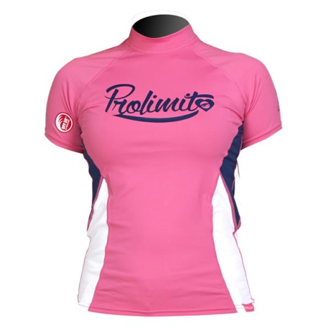 Pro Limit Rashguard Pure Girl S/S Pink