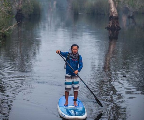 Starboard Sup 12.6x28" Generation Carbon  mit ganz viel Spaß