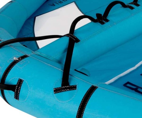 Starboard Free Wing Air Blau Trapeztampen