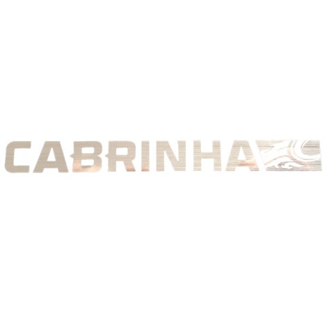 Cabrinha Logo Sticker Silber