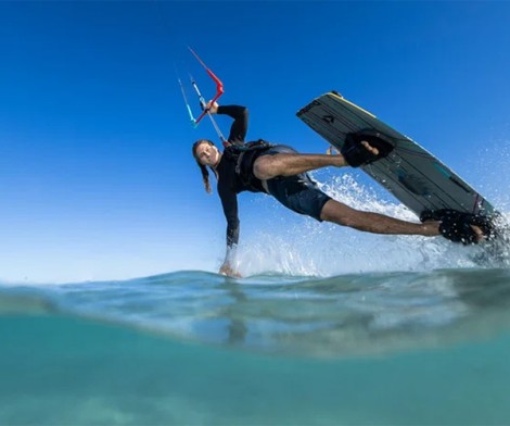 Duotone Trust Kite Bar C54 Quad Control 026 beim Kiten