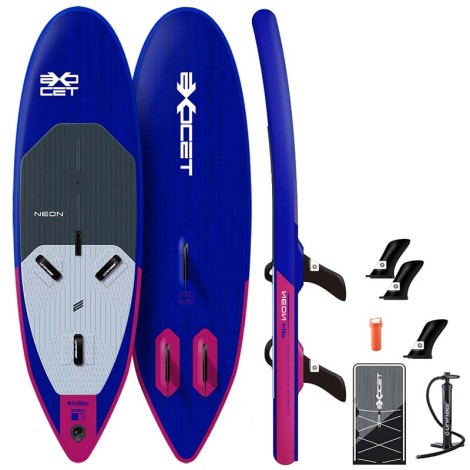 Exocet Neon HP Air Windsurf Board 20 PSI 026