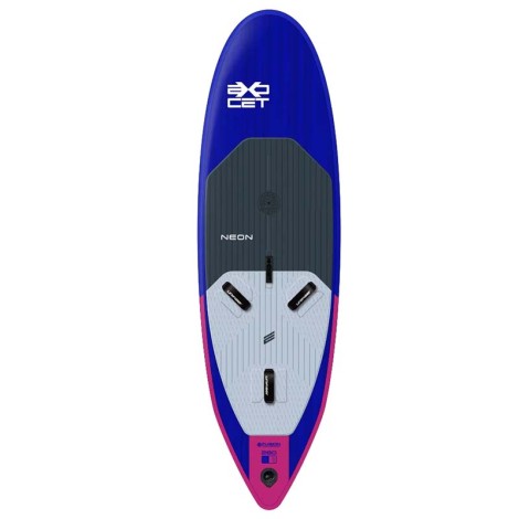 Exocet Neon HP Air Windsurf Board 20 PSI 026 Boardansicht von oben