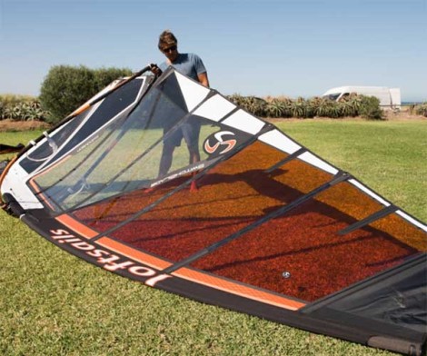 Loftsails Switchblade RaceSegel HD 2021  beim Trimmen
