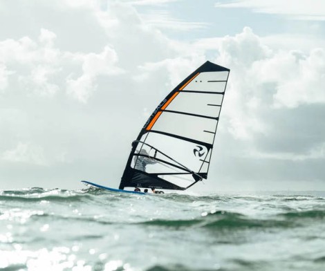 Preview: Loftsails Oxygen Weiß C2 Windsurf Segel 026 sehr schnell