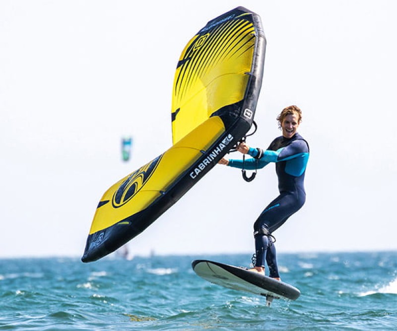 Cabrinha Crosswing 4.0 beim Wing Surfen