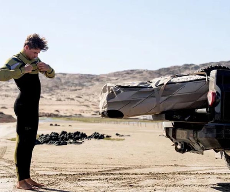 Duotone Combi Bag Größe vor dem Kiten