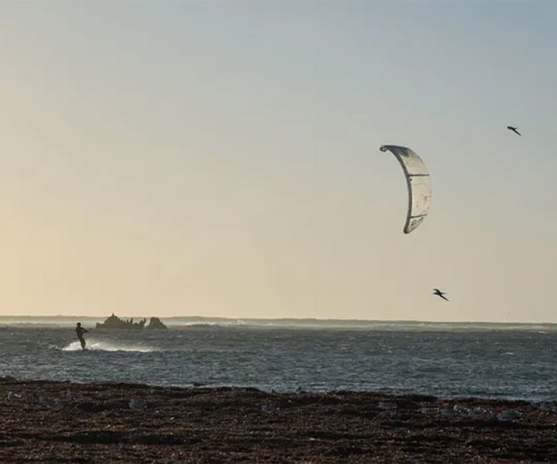 Duotone Evo Kite Concept Blue C12 Weiß 025 einfach nur Spaß