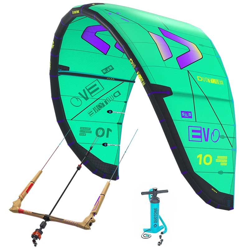 Duotone Evo Kite SLS C12 Green.Purple 2026
