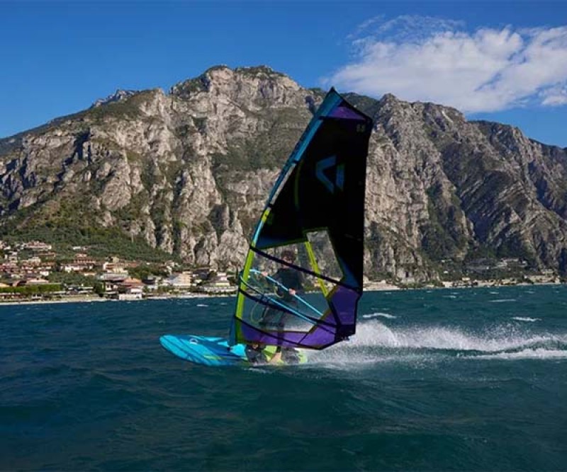 Duotone Eagle Set + EPX Freeride Rig  Windsurfen