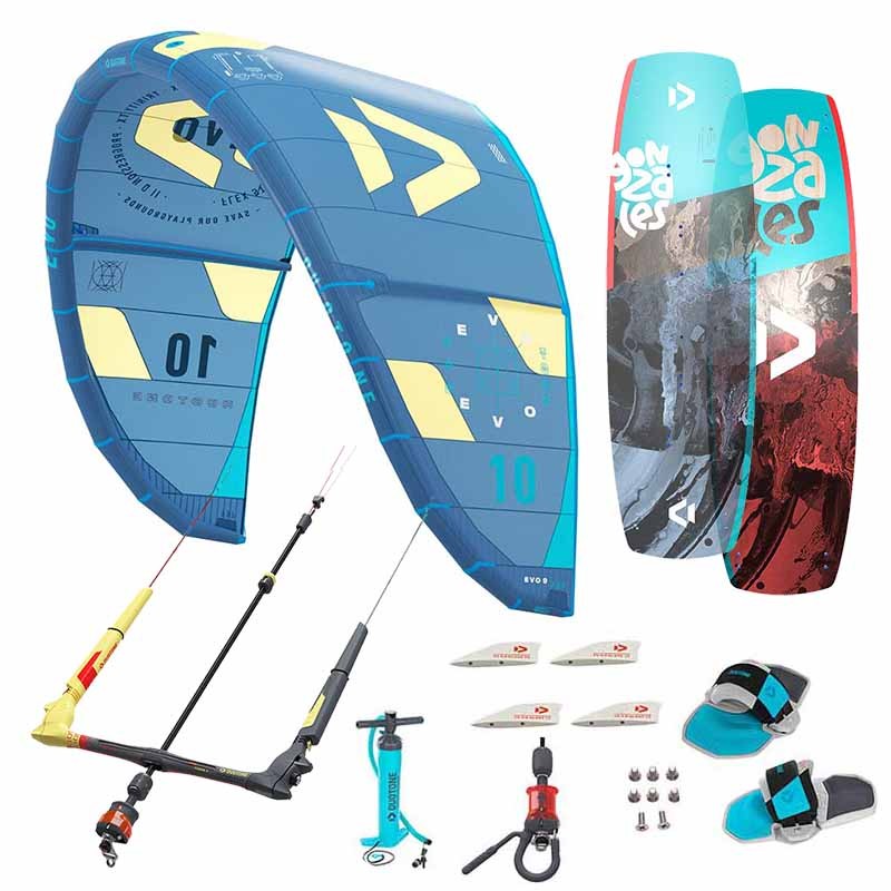 Duotone EVO + Gonzales Freeride Kite Set 023