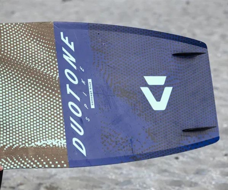 Duotone Spike CB Leichtwind Board C49 Grün 025 Seitenansicht