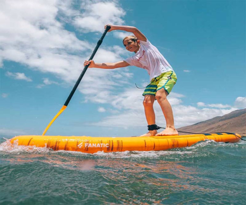 Fanatic Ripper Air 7.10 + Paddle Set 2020  so schnell das Kinder Board