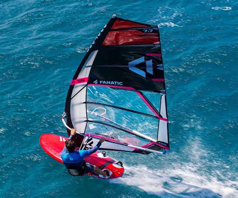 Fanatic Falcon Lightwind 2020 beim heizen