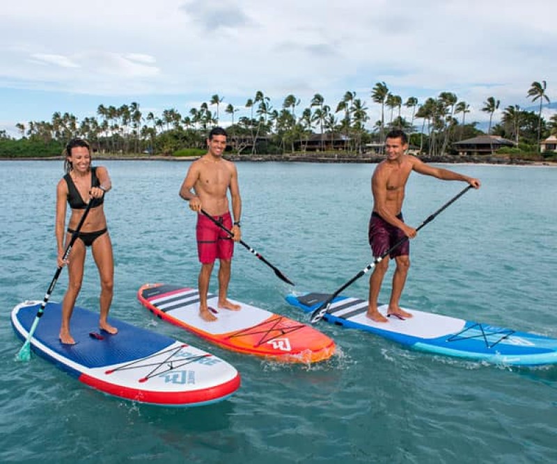 Fanatic Ray Air Premium SUP 2019 zusammen Padeln