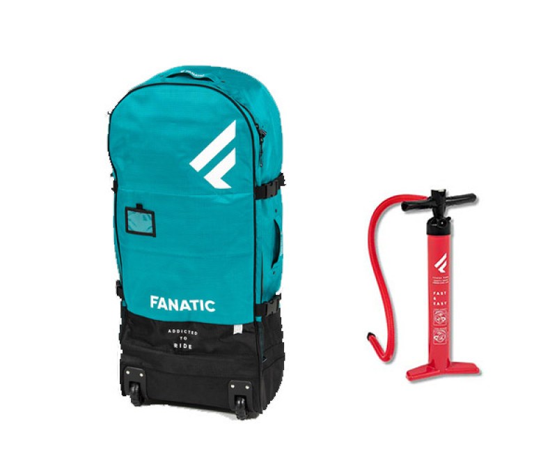 Fanatic Premium Tasche + Pumpe mit Rollen