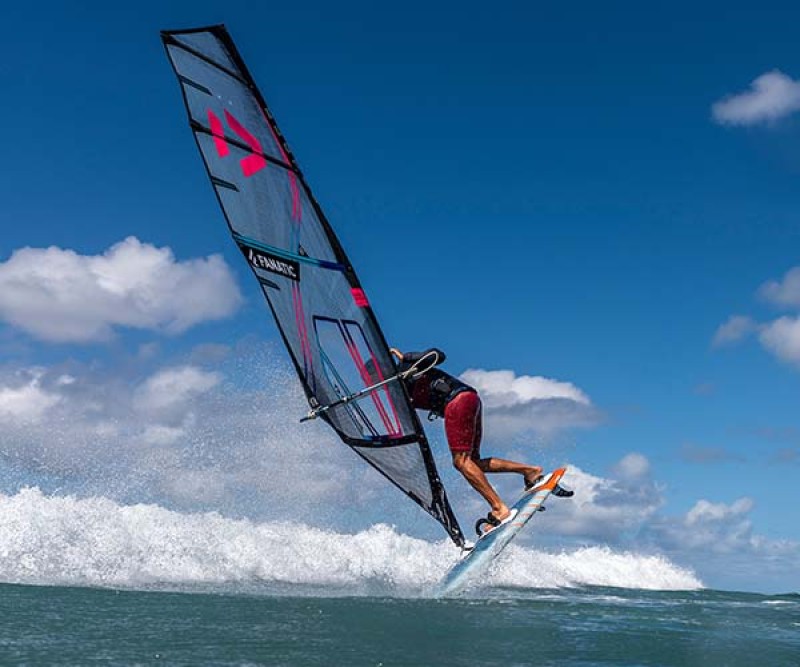 Fanatic Free Wave TEXtreme Board 2022 beim Sprung