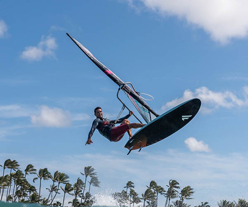 Fanatic Free Wave TEXtreme Board 2022  beim Sprung