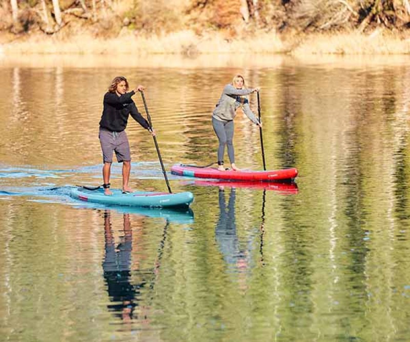 Fanatic SUP Ray Air Pure Set Red ED und blau Edition