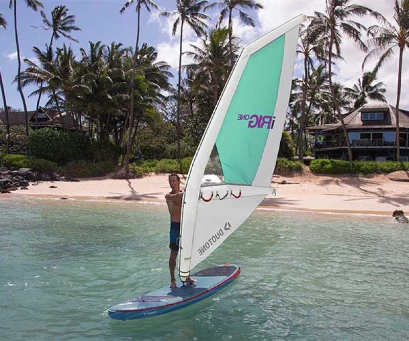 Fanatic Viper Air Windsurf SLT C54 Board 025 beim Windsurfen