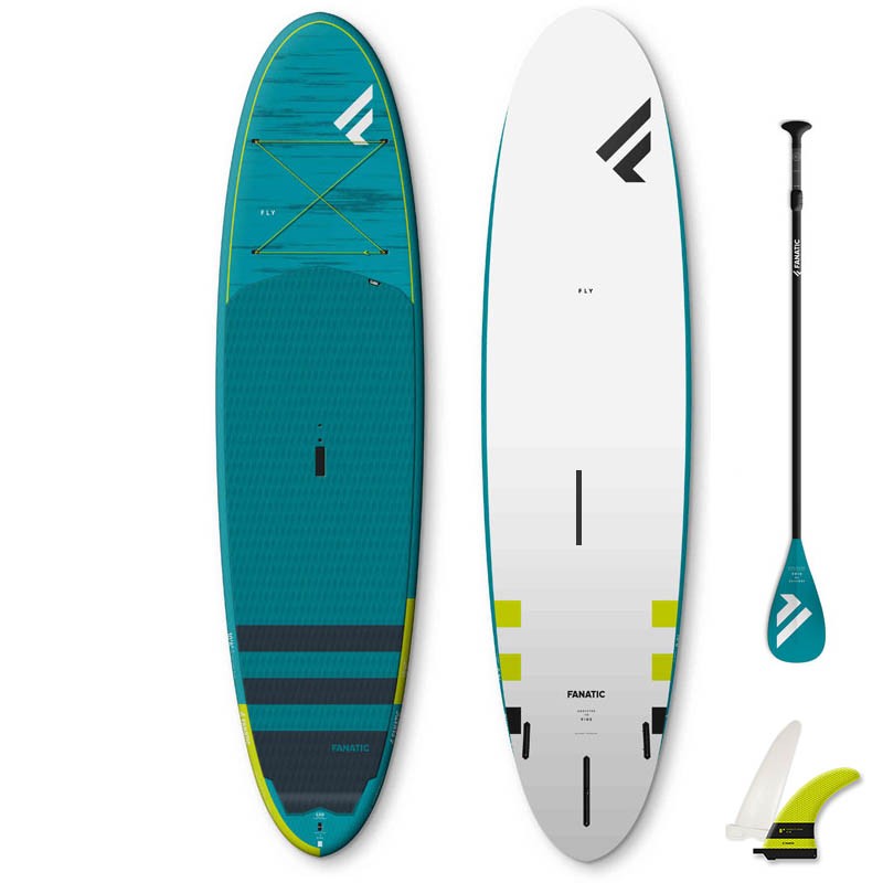 Fanatic Fly Sup Bamboo + Center Finne 2020 + Paddel Pure