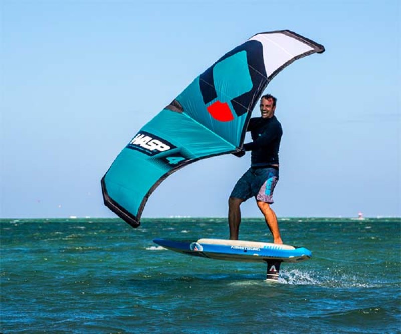 Indiana Ozone Wasp V1 3.0 beim Wingsurfing