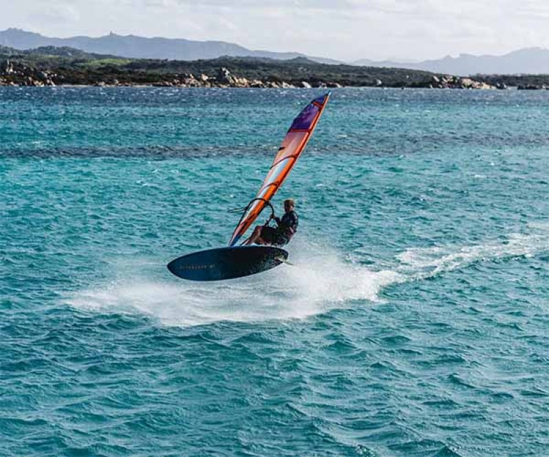 JP Magic Move WP Freeride Board 2026 beim Sprung