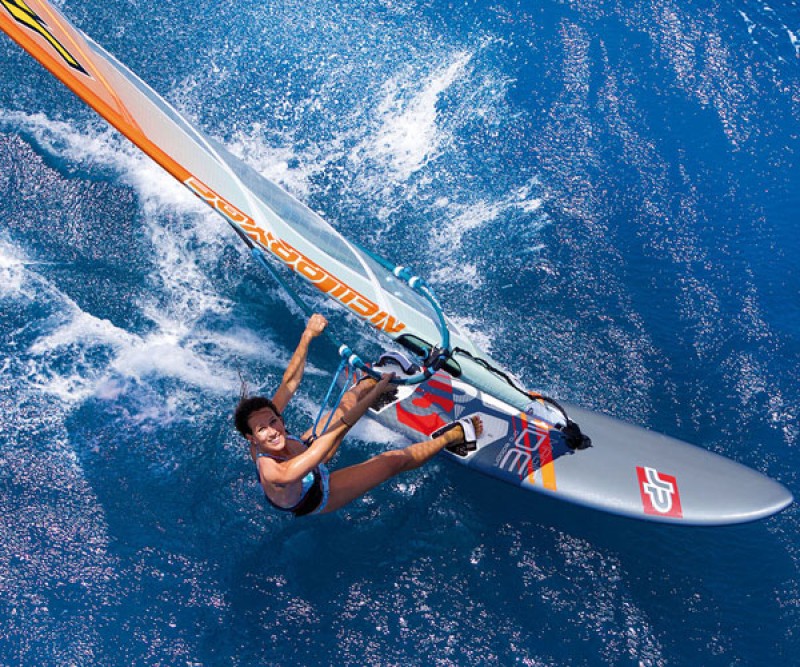 Windsurfen auf den Atlantik