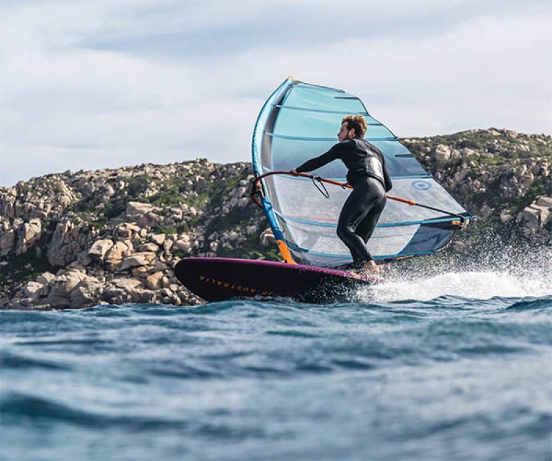 JP Magic Ride WP Freerideboard 2026 beim Halsen