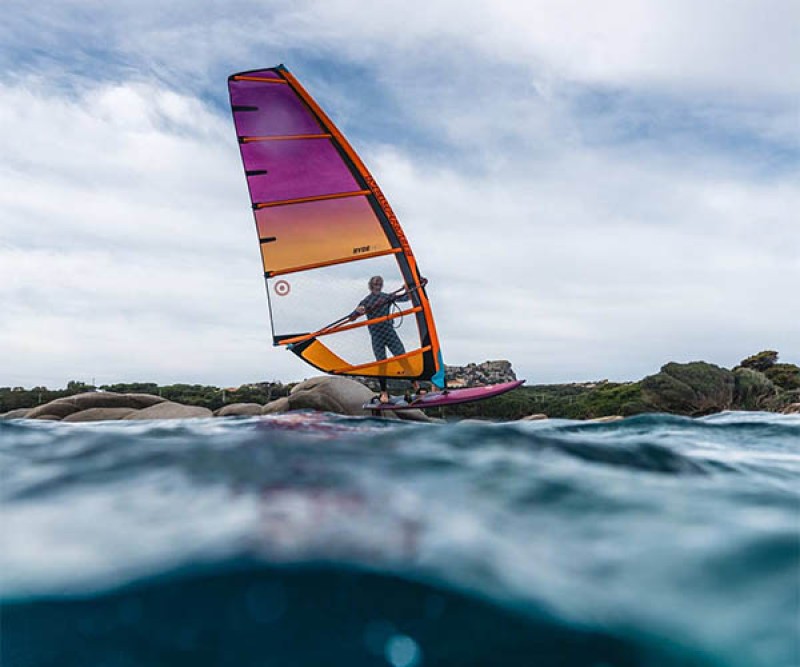 JP Magic Ride WP Freerideboard 2026 beim Foilen