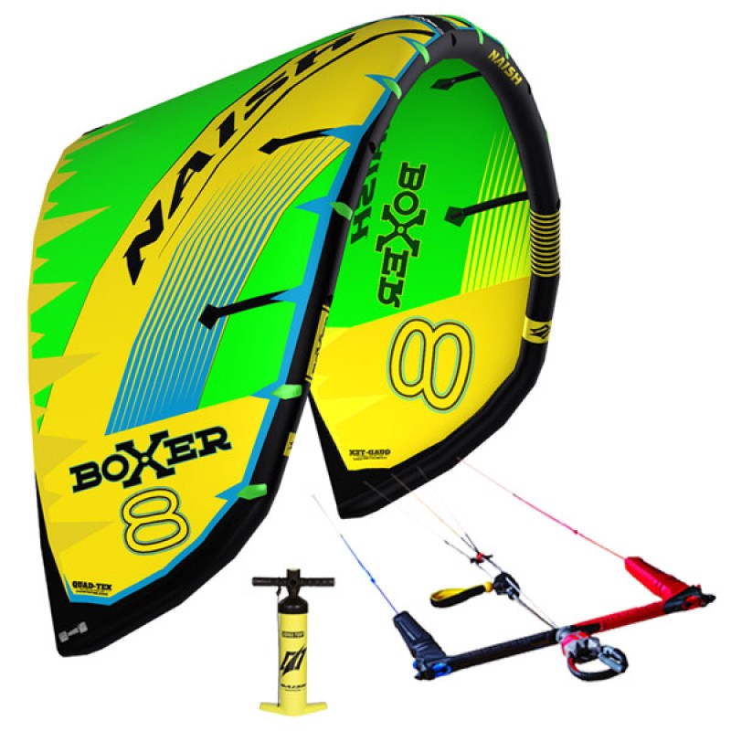 Naish Boxer Freeride/Foiling Kite gelb