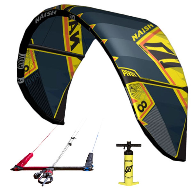 Naish Pivot Freeride Kite gelb