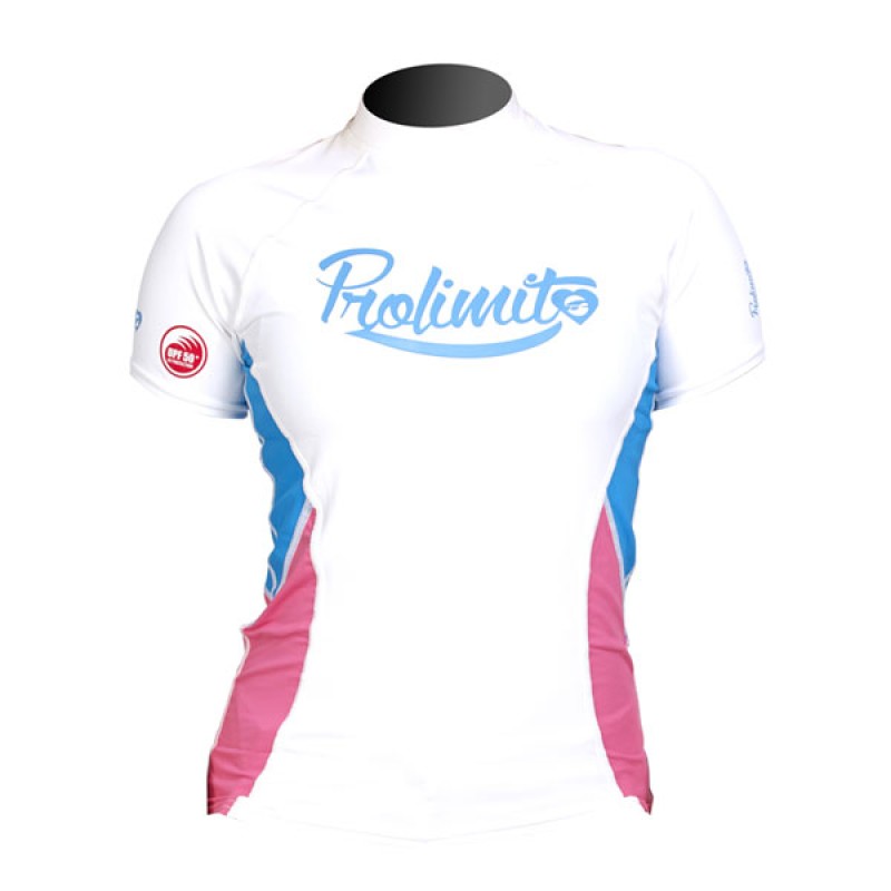 Pro Limit Rashguard Pure Girl S/S Weiß