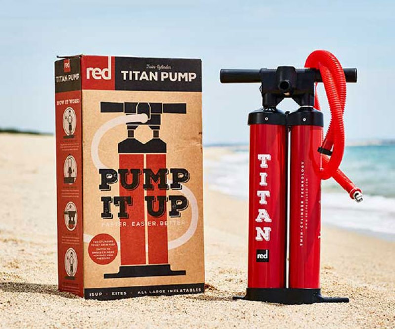 Red Paddle Titan Pumpe Zweikammer