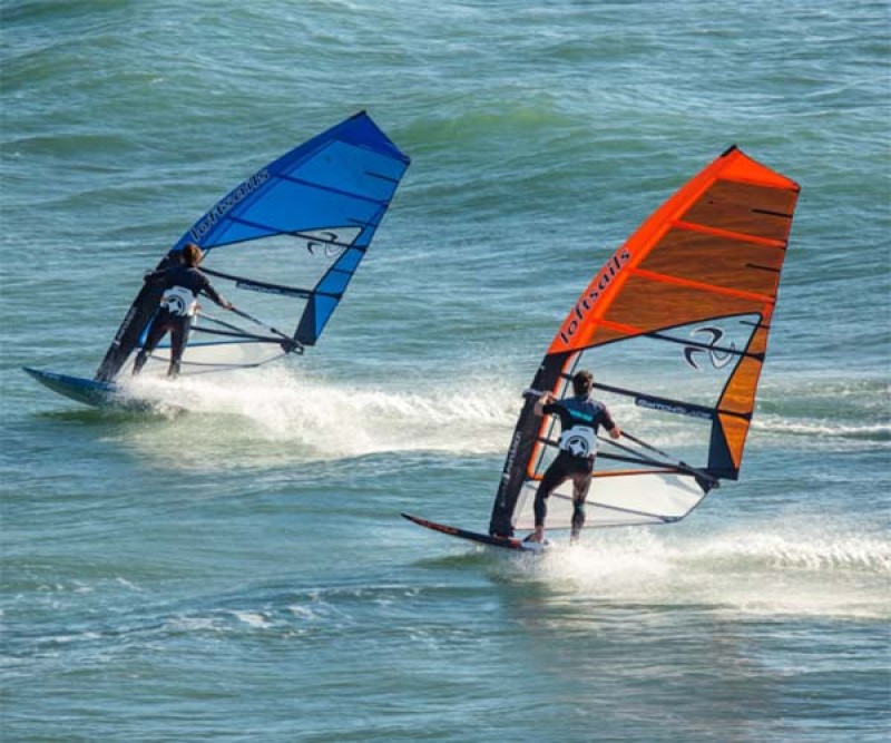 Loftsails Switchblade Racesegel 2020 zu zweit