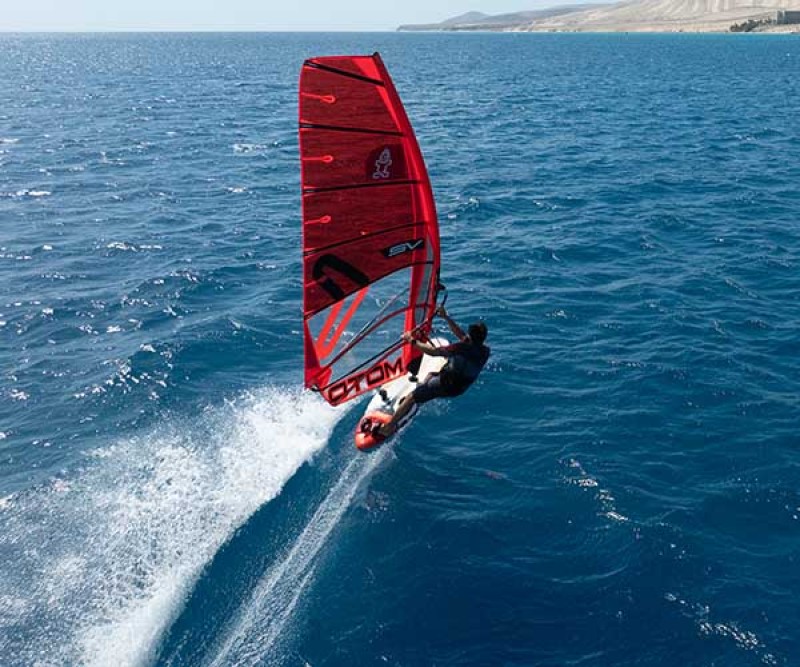 Starboard Futura Wood Sandwich Board 026 sehr gute Manöver beim Windsurfen