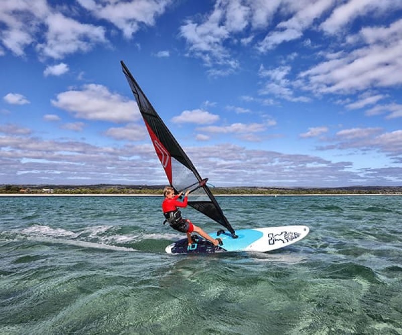 Starboard Go Starlite 2021 beim heizen
