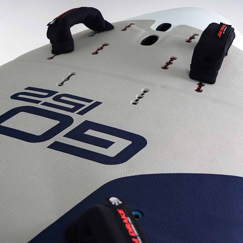 Starboard Go Windsurf Board 152 L 026 DRaufsicht mit Schlaufen