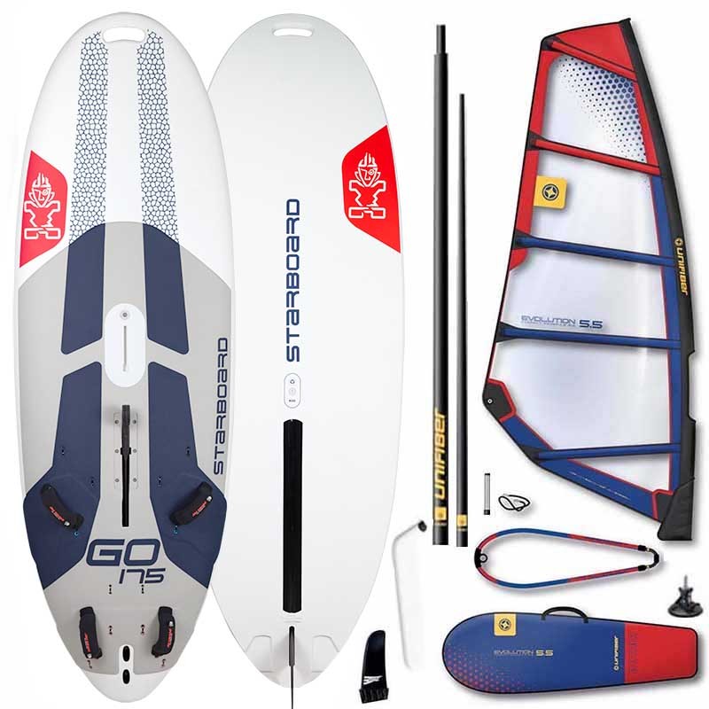 Starboard Go Windsurfer + Evolution II Rig