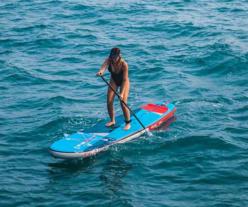 Starboard Sup Air 10.8 x 33" iGo Zen SC bei der ersten Paddel Tour