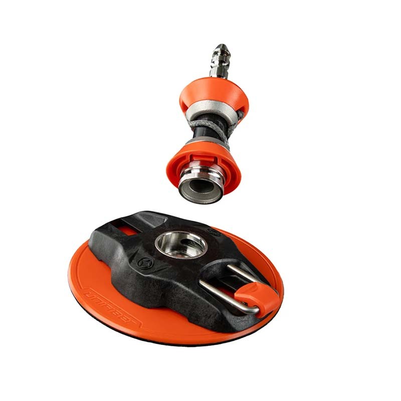 Unifiber Baseplate Tendon Joint Elite U-Pin von unten