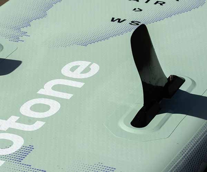 Duotone Alfa Air WS iSUP Windsurf 026 mit Seiten Finnen