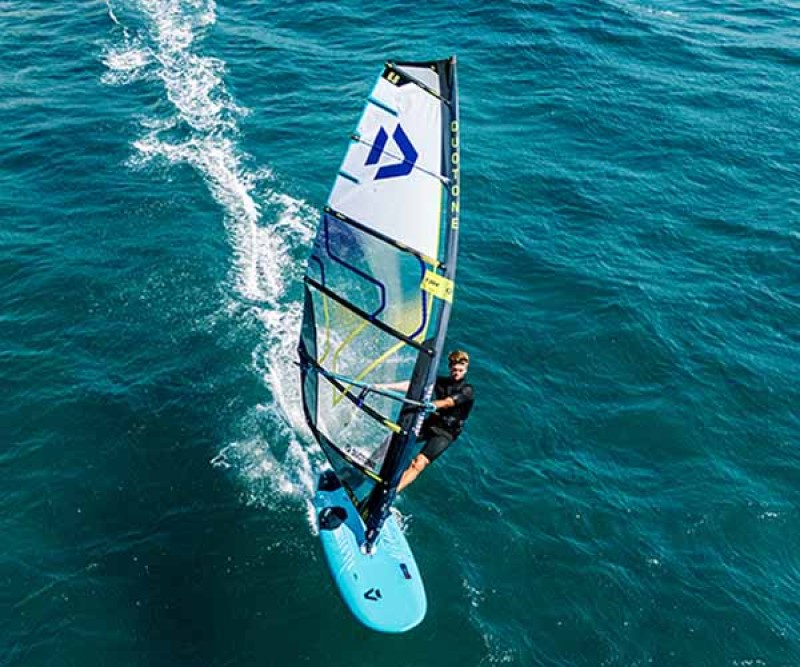 Duotone Blitz Board C56 Aqua Windsurf 026  einfach nur Spaß