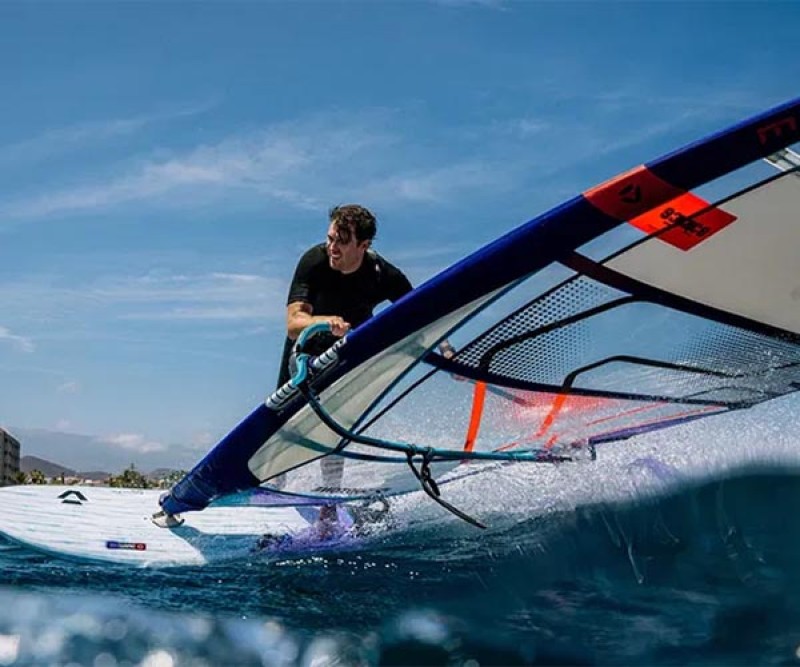 Duotone Falcon_Fin SLS C52 Freerace Board 026 beim der Race Jbe