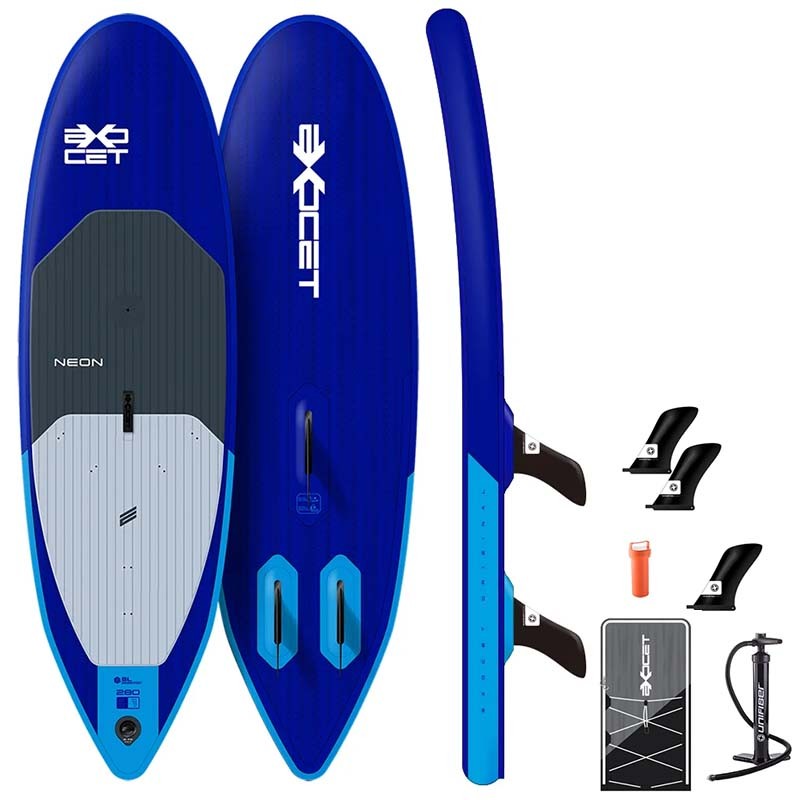 Exocet Neon SL Air Windsurf Board 15 PSI 026
